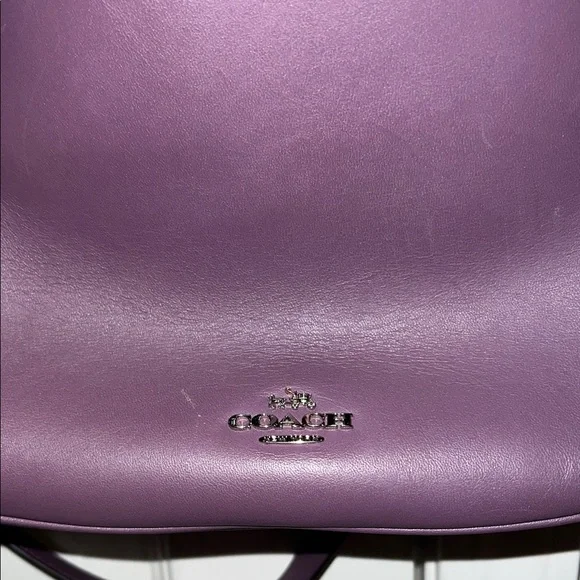 Coach Nomad Purple Hobo Bag - Picture 2 of 13